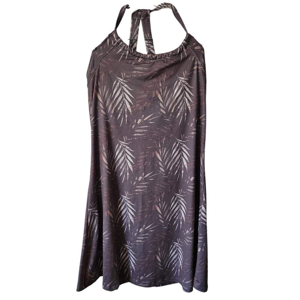 Balance Collection Gray Athletic Built in Bra Dress Size Large
